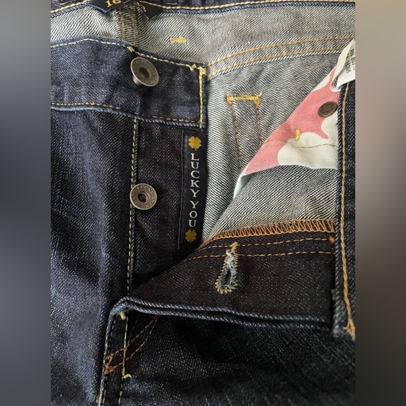 Lucky Brand LIL Maggie Low Rise flare leg Distressed Jeans. $20 OBO Size 16/33 - Picture 3 of 11